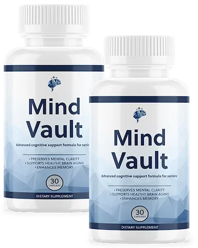 MindVault memory and cognitive support capsule bottles